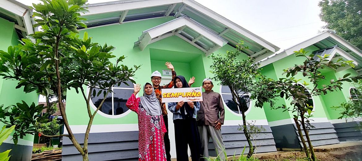 Pembangunan Cluster Rumah Ramah Gempa - Cianjur.