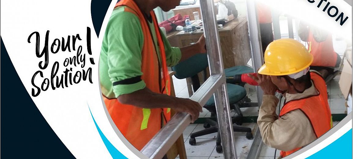 Renovasi Ruangan Kantor LKC  DOMPET DHUAFA