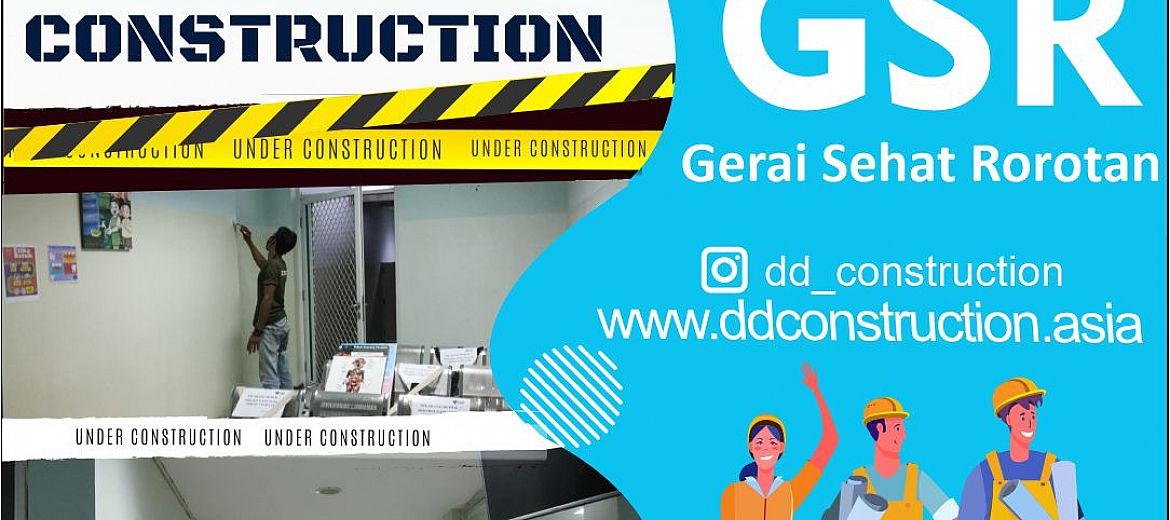 Renovasi Gerai Sehat Rorotan.