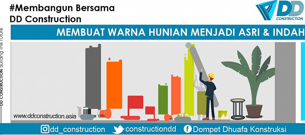 Membuat Warna Hunian Menjadi Asri dan indah