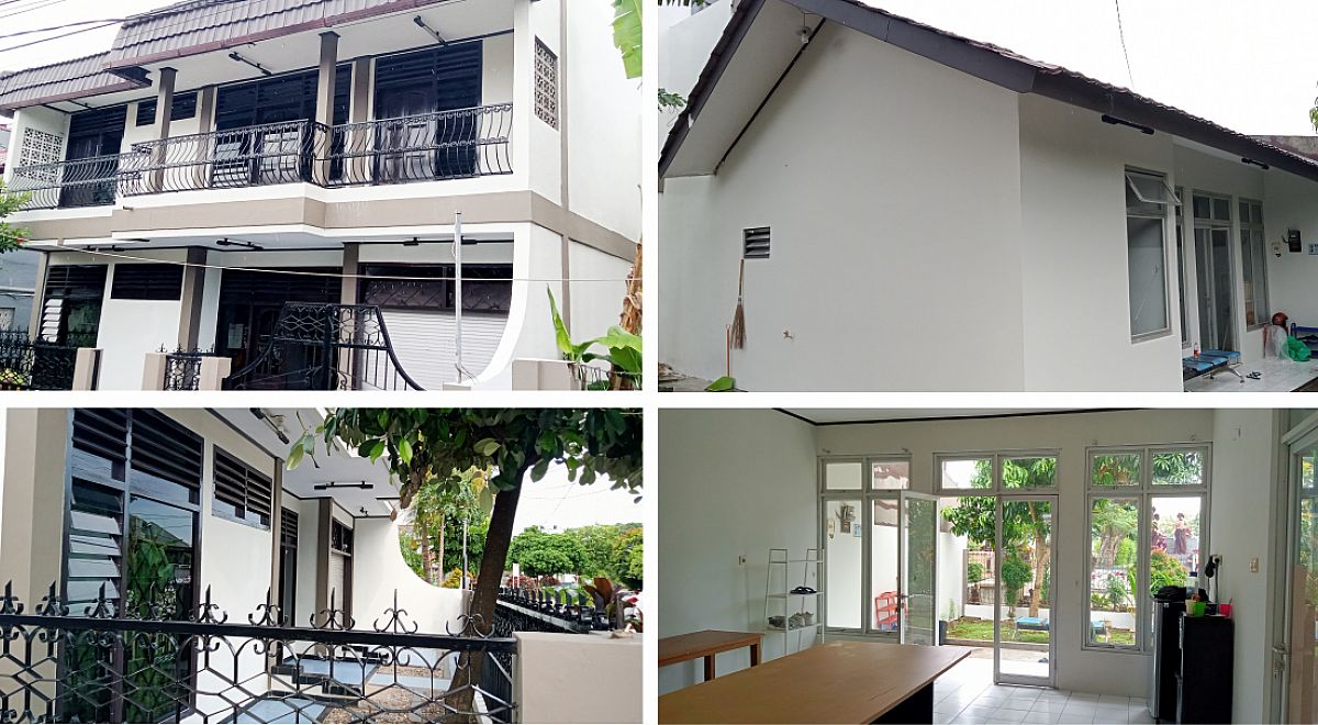 RENOVASI BANGUNAN GEDUNG KANTOR  DUA LANTAI