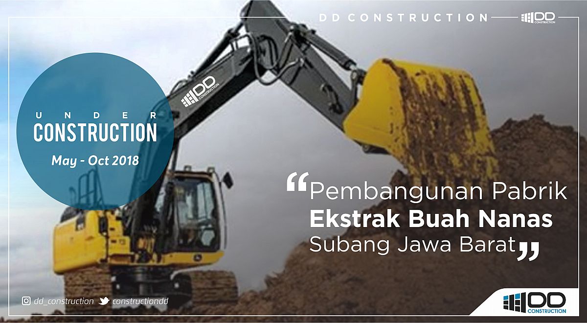 Pembangunan Pabrik Ekstrak Buah Nanas 